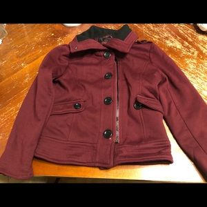 Burgundy Red Jacket